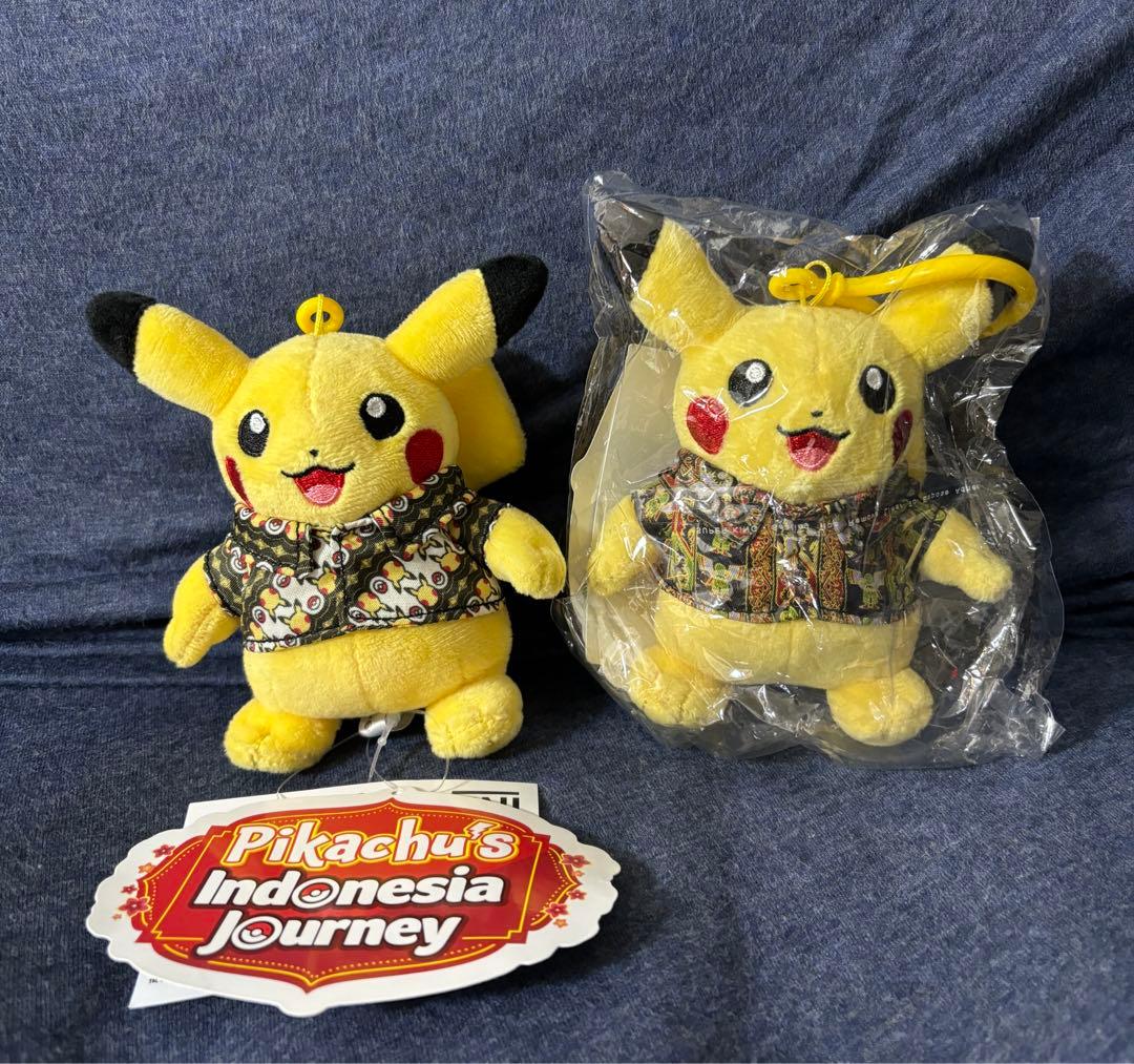 【新品】【限定品】ピカチュウ ぬいぐるみ バティック 8種セット