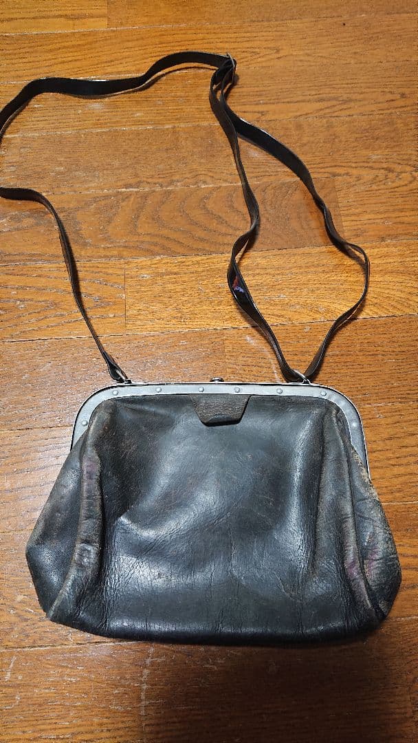 車掌鞄 当時物 ○バン刻印有り バス？鉄道？　アンティーク 昭和レトロ