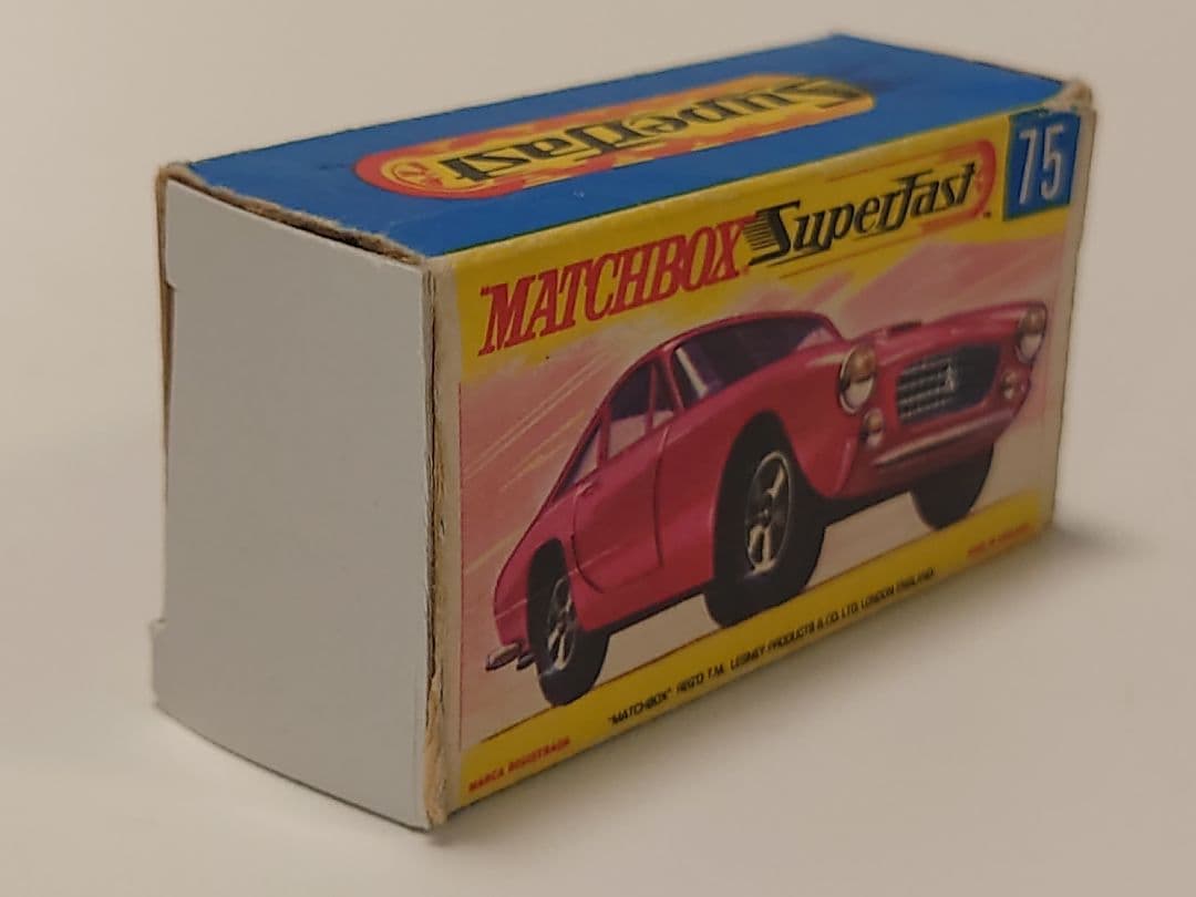 ミニカー MATCHBOX No.75 Ferrari Berlinetta