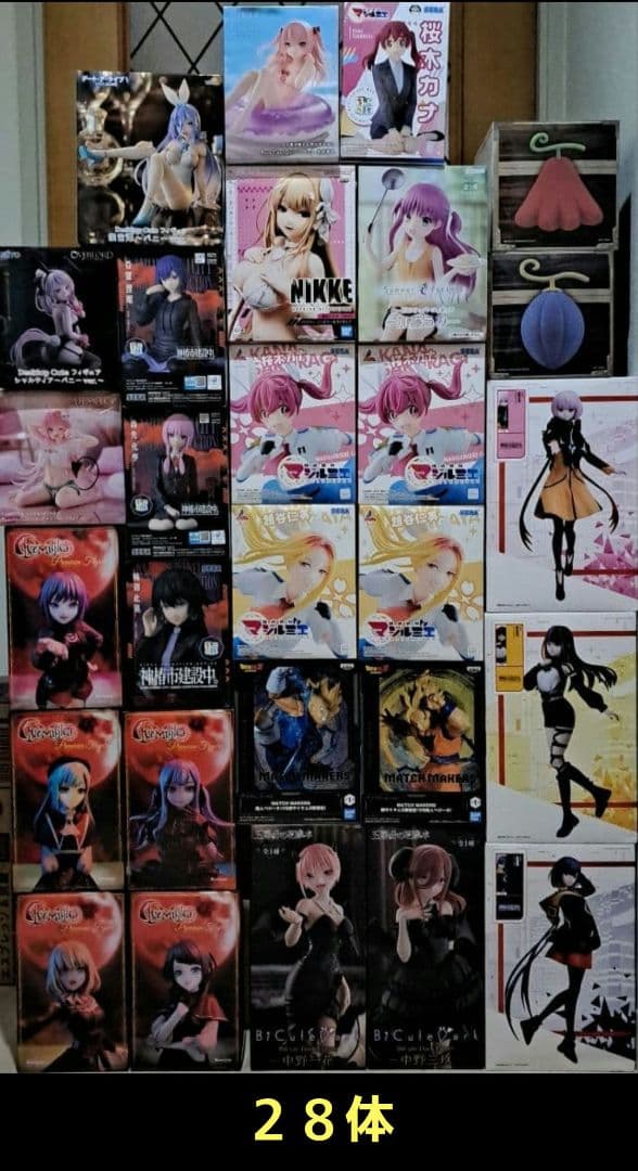 ２８体　プライズフィギュア　まとめ売り　大特価