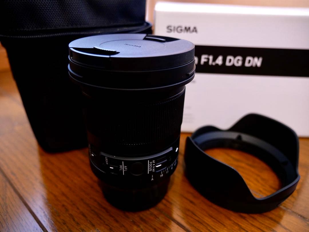 【ほぼ新品】SIGMA 20mm F1.4 DG DN Lマウント