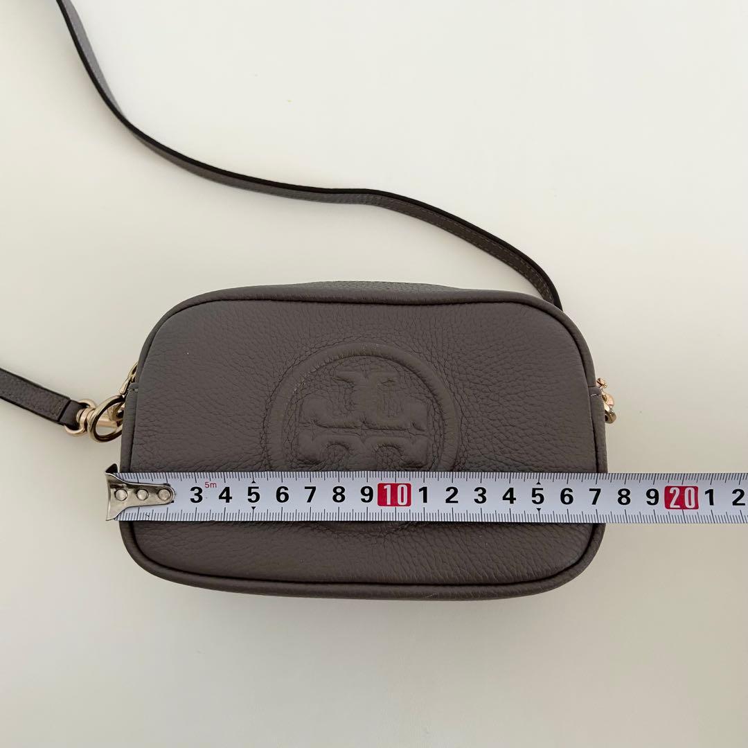 TORY BURCH トリーバーチ グレー ペリーボンベ　ミニバッグ