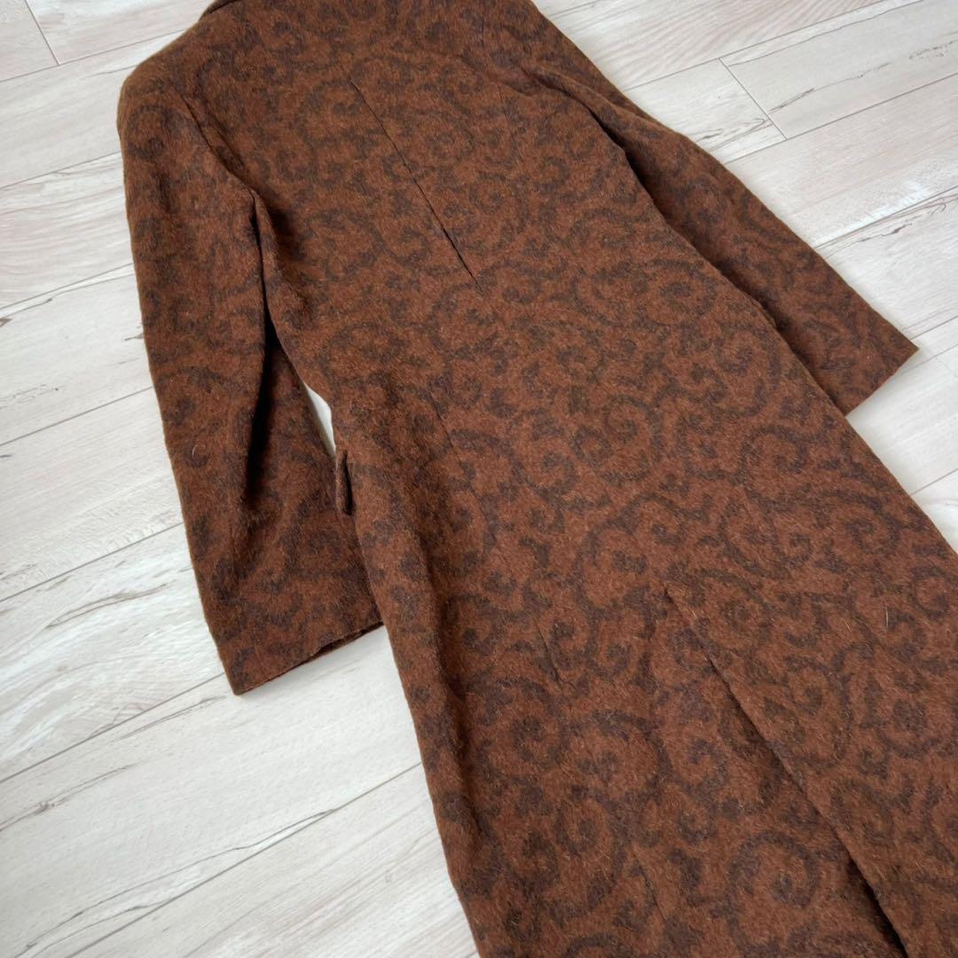 Salvatore Ferragamo ロングコート　アルパカ　着丈133cm