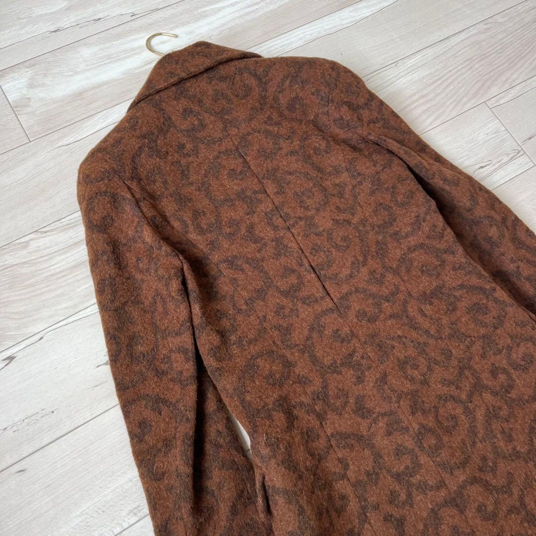 Salvatore Ferragamo ロングコート　アルパカ　着丈133cm