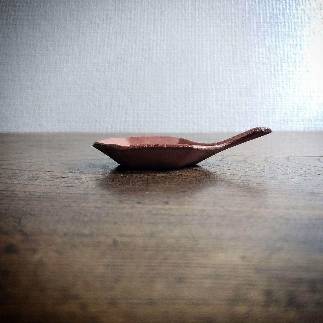 豆皿　備前　煎餅皿　江戸　明治　大正　変形豆皿　希少