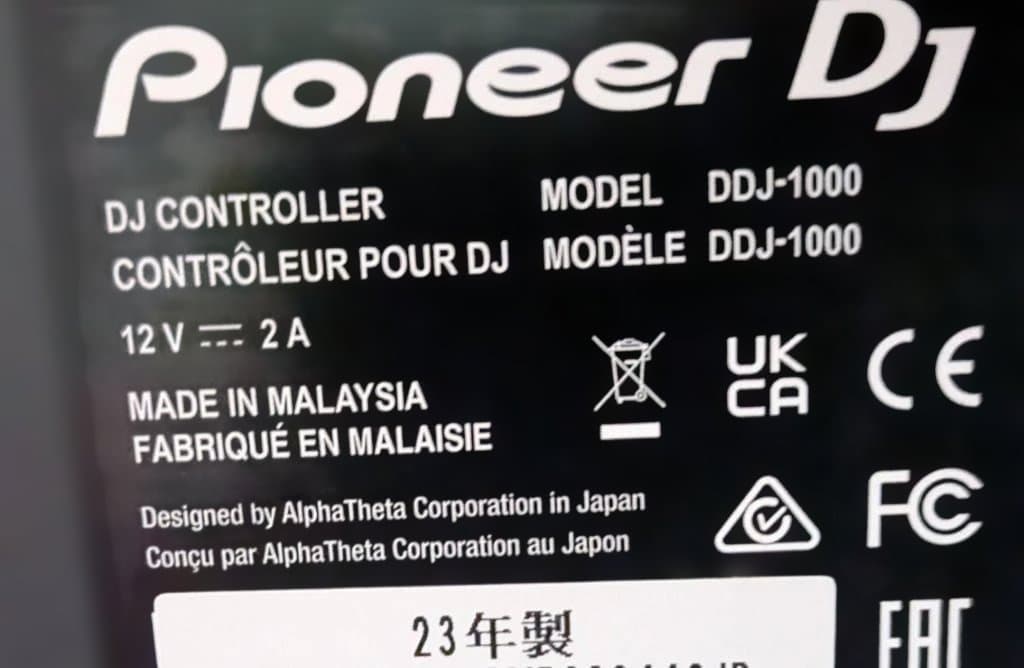 前田様用Pioneer DJ DDJ-1000 DJコントローラー 2023年製