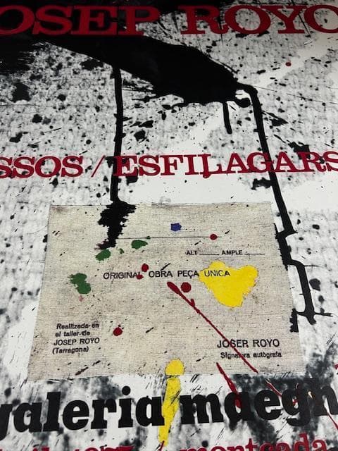 額装済/Tapissos/Esfilagarsats/ジョゼップ ローヨ