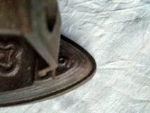 イギリス アンティーク アイロン ブックエンド ドアストッパー 本立て 一輪挿し