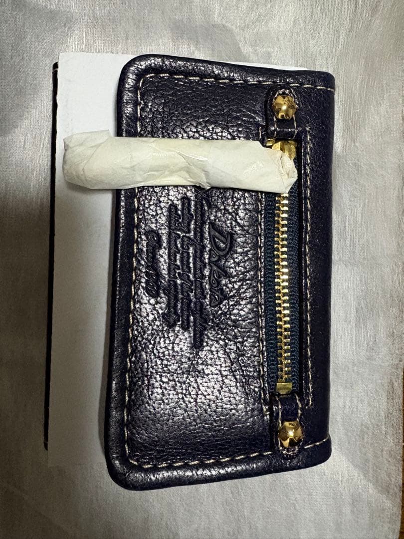 新春特価☆新品☆Dakota ダコタ　三つ折り財布　ネイビー　春財布