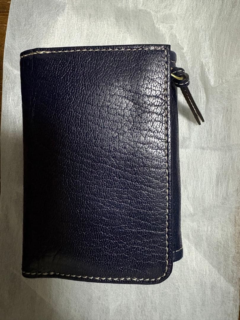 新春特価☆新品☆Dakota ダコタ　三つ折り財布　ネイビー　春財布