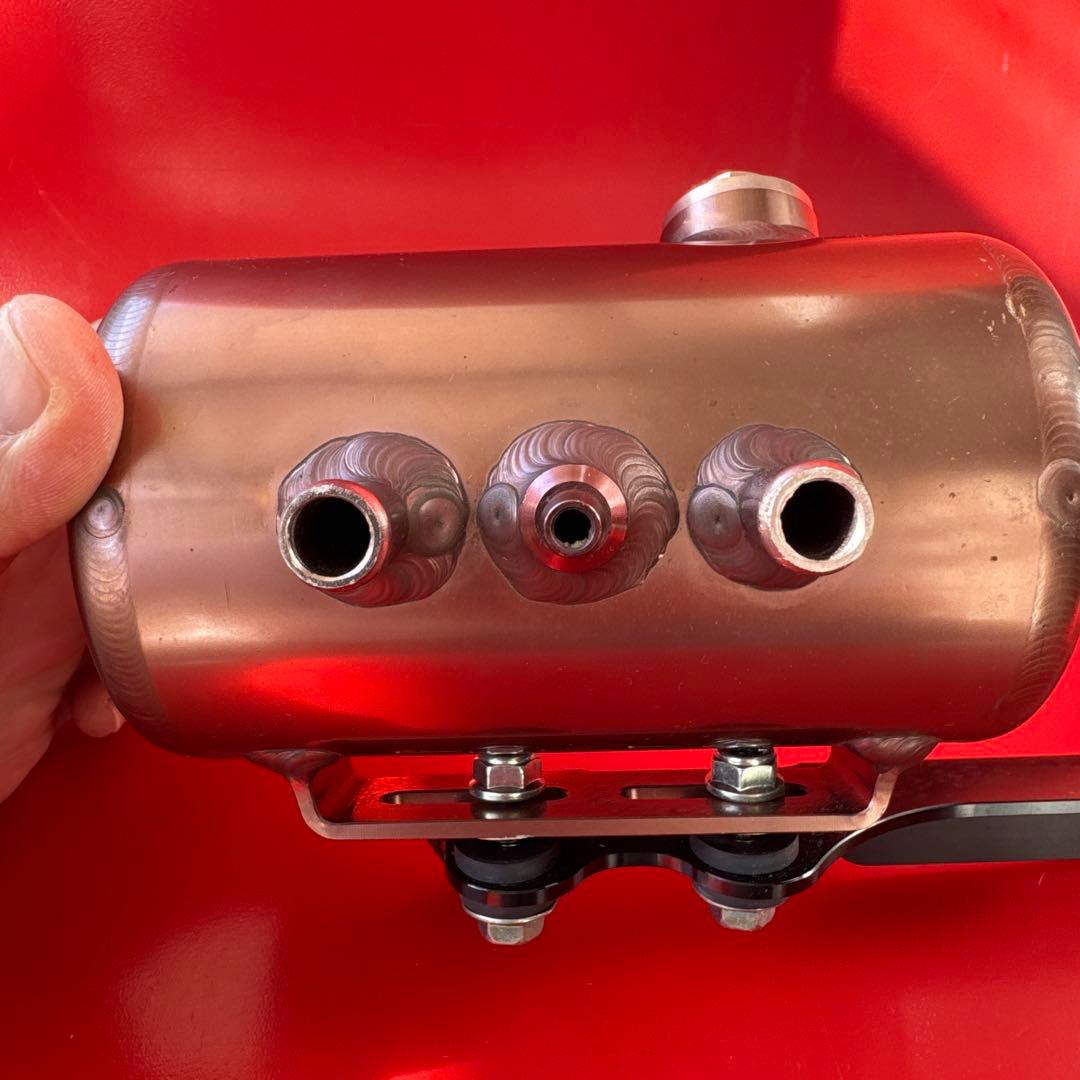 特注 希少色 Gクラフト オイルキャッチタンク アルミ製 モンキー ブロンズ