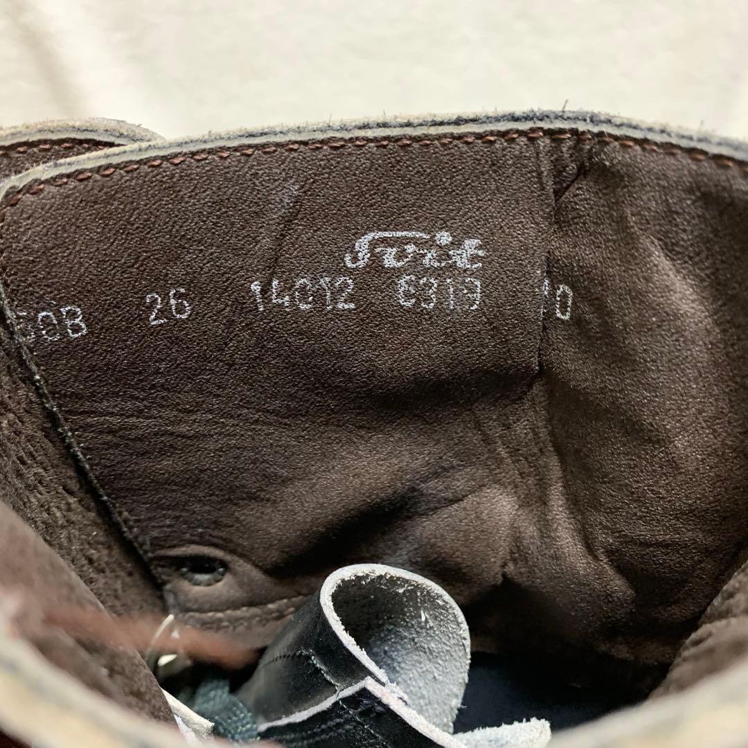 【チェコスロバキア軍】コンバットブーツ　ミリタリー　レースアップ　サイドベルト