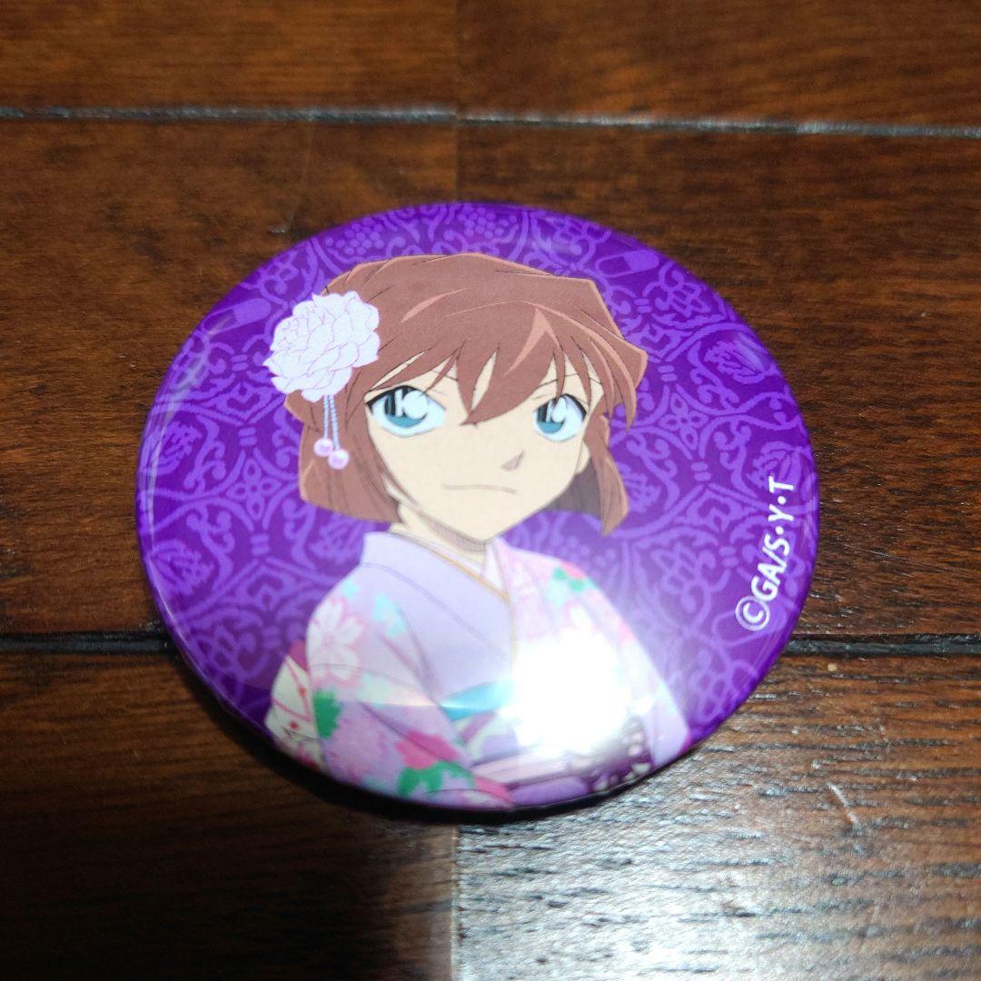 名探偵コナン 缶バッジ 京まふ 灰原哀 プレミアム