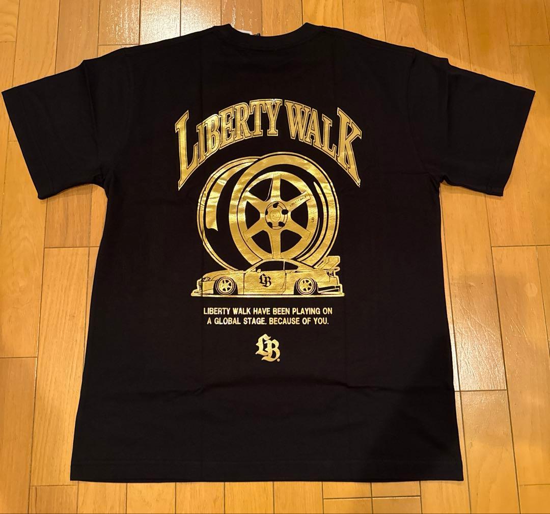 MINI GT リバティウォーク ゴールドミニカー　Tシャツセット