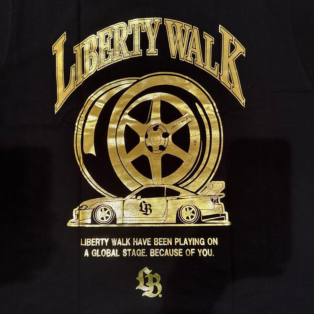 MINI GT リバティウォーク ゴールドミニカー　Tシャツセット