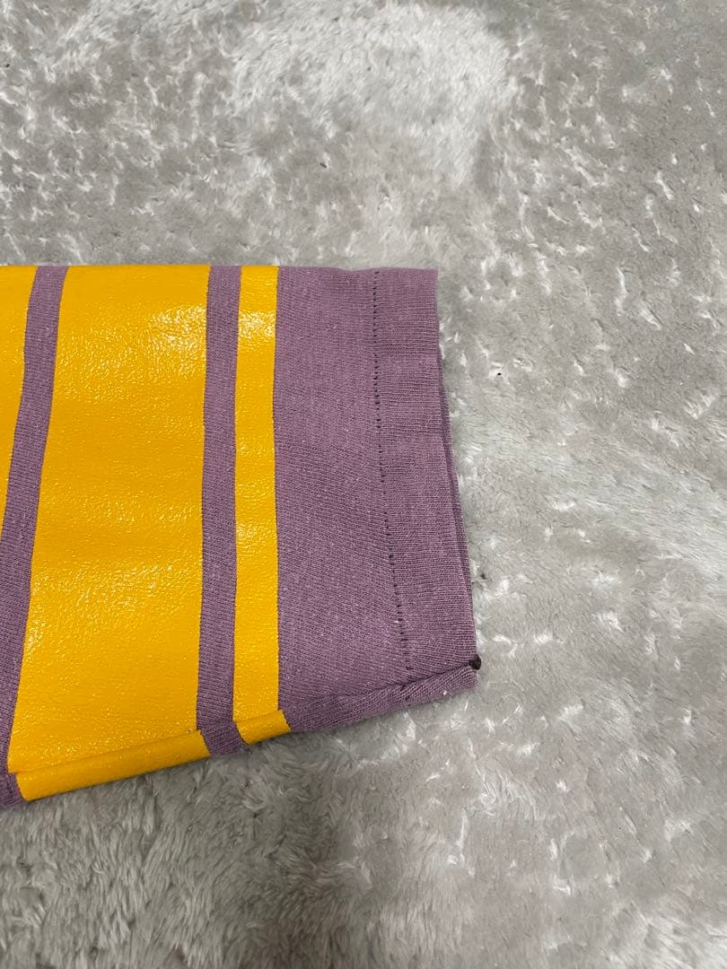 70s バータグ　Champion Lサイズ　ラバープリント