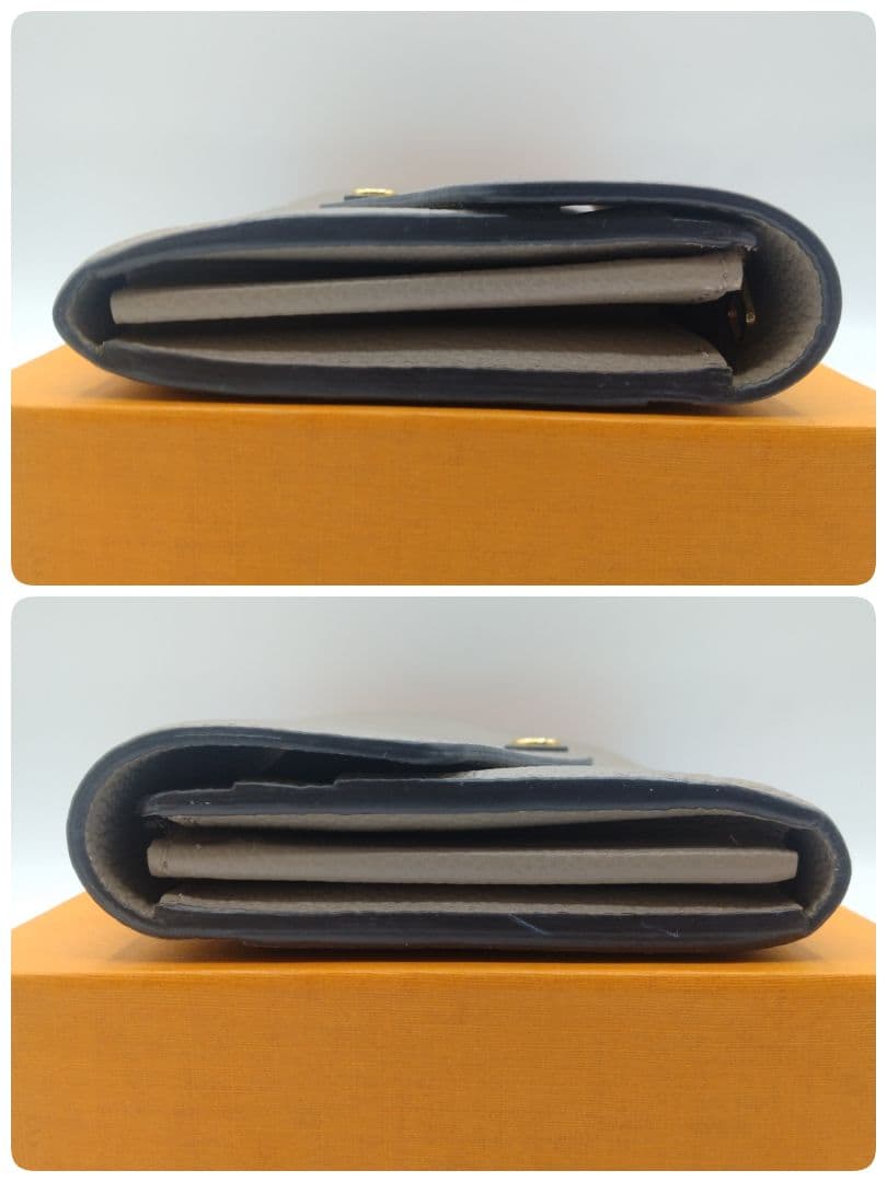 めいさま　アンプラント ポルトフォイユサラ トゥルトレール グレージュ