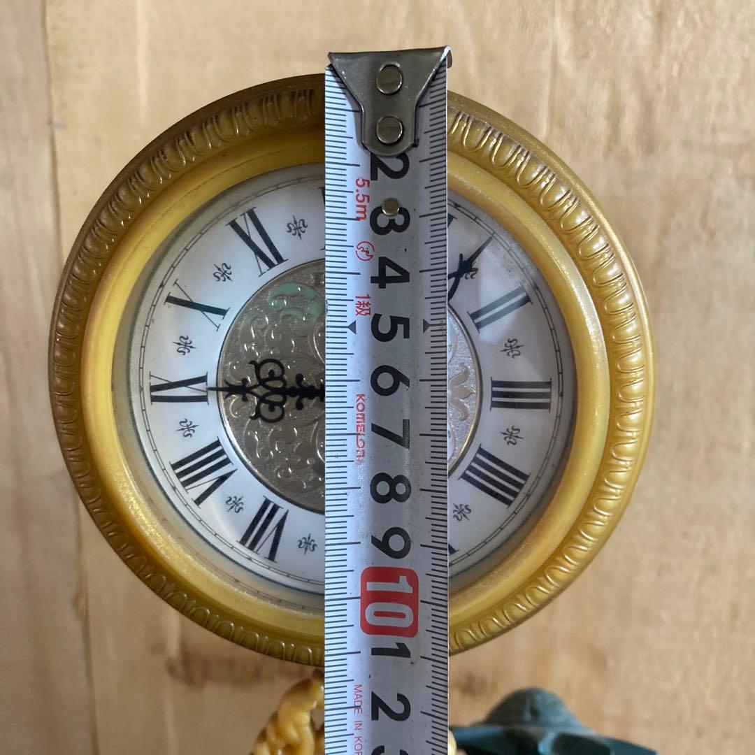 j*m様 CITIZEN シチズン 振り子時計 置き時計 ブロンズ？像 ヴィーナ