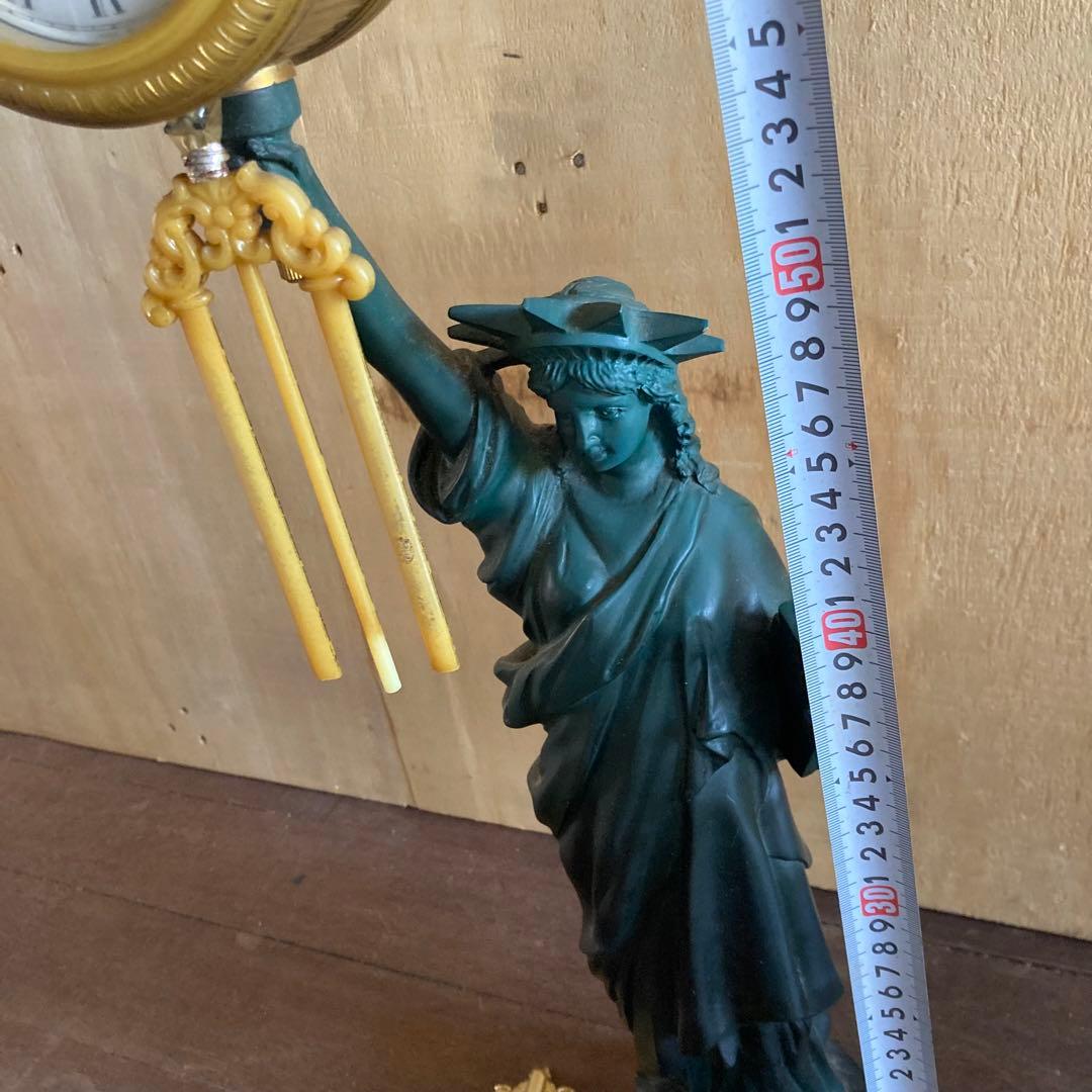 j*m様 CITIZEN シチズン 振り子時計 置き時計 ブロンズ？像 ヴィーナ