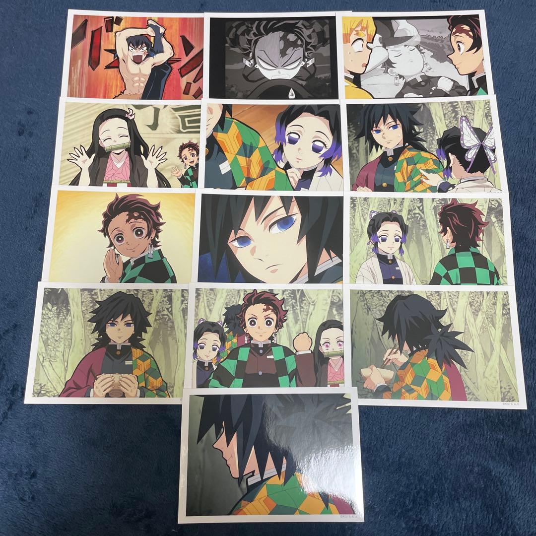 鬼滅の刃　鼓屋敷・那田蜘蛛山編　予告場面写ブロマイドセット