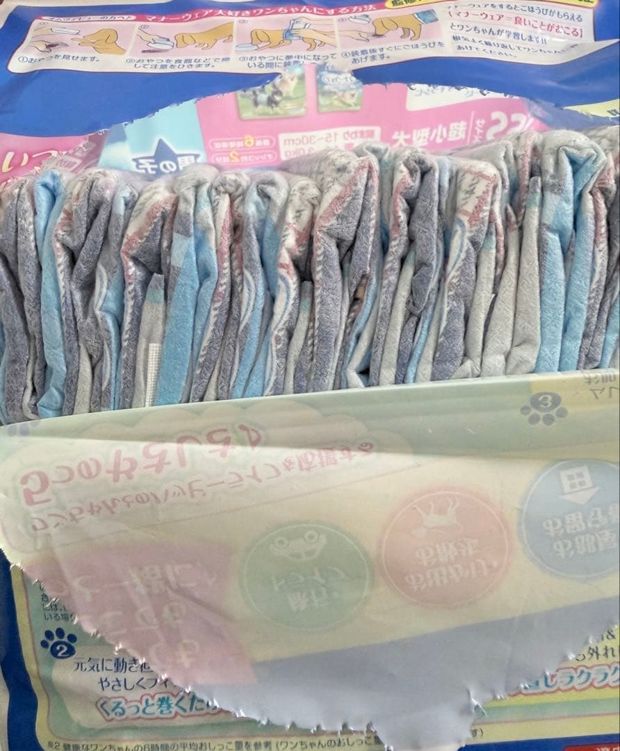 ユニチャーム マナーウェアSSSサイズ6袋値下げ交渉◎気軽にコメントしてください