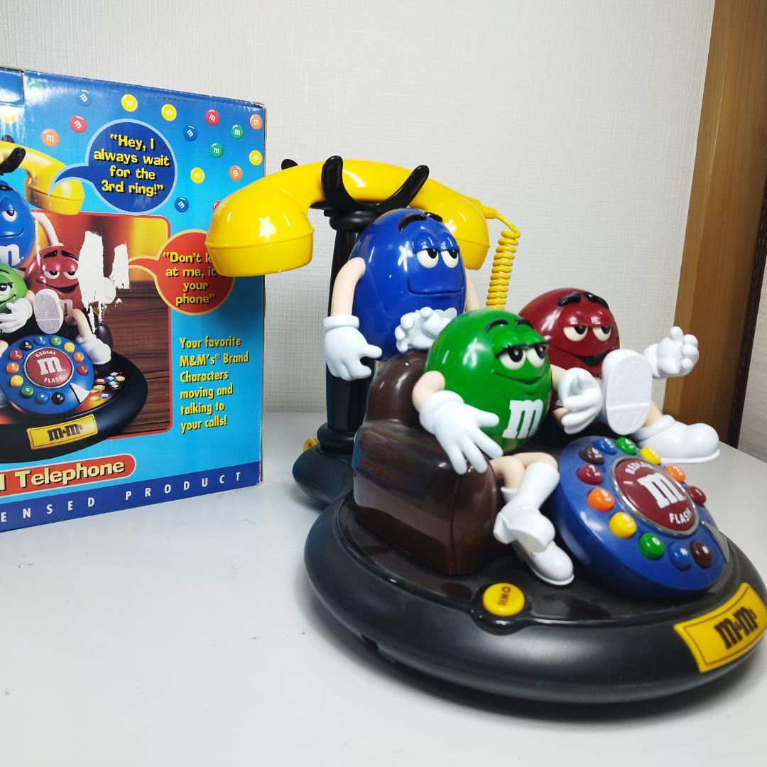 M&M's エムアンドエムズ 電話機 アンティーク インテリア 美品 IZ87