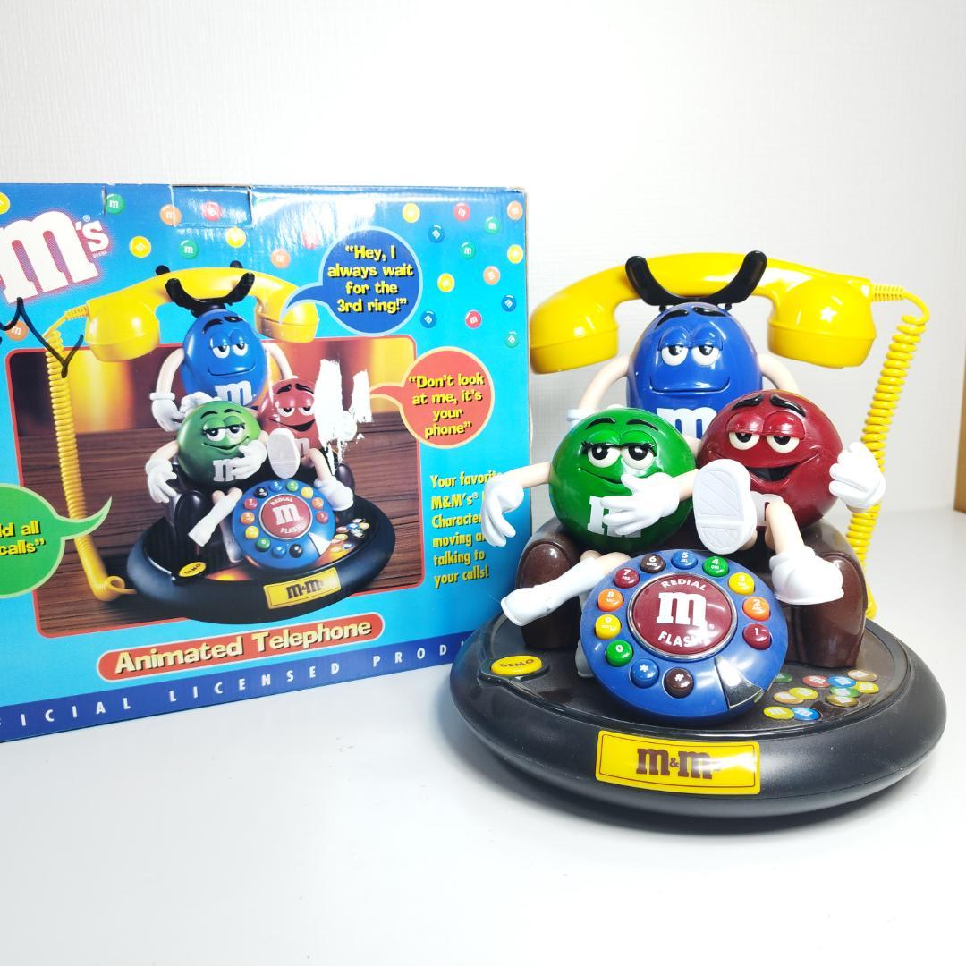 M&M's エムアンドエムズ 電話機 アンティーク インテリア 美品 IZ87