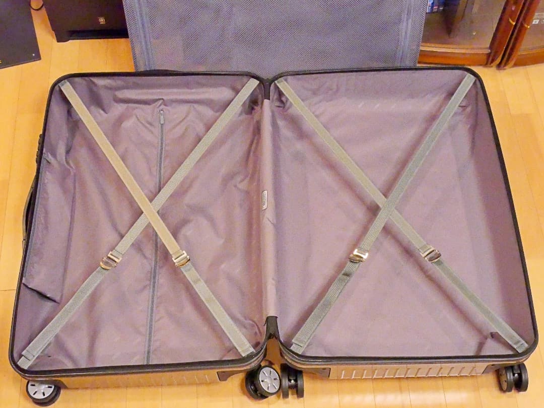 GW特価　美品　RIMOWA リモワ サルサ 4輪 シルバー キャリー　TSA