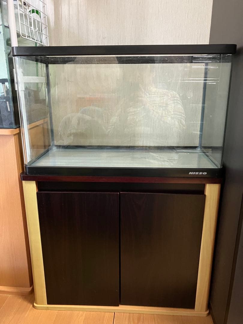 60センチ　ニッソー水槽　コトブキ水槽台