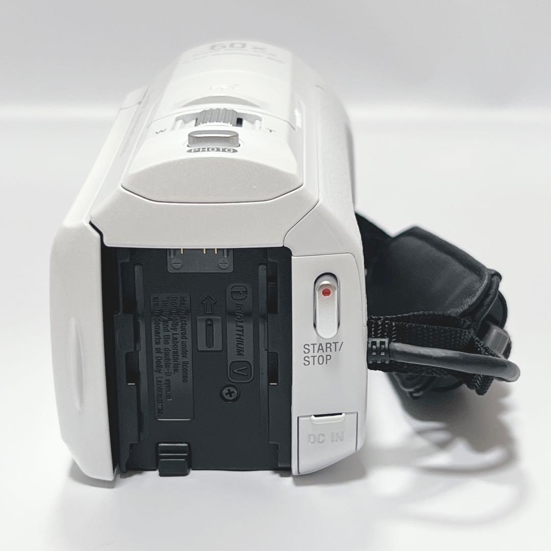 【美品】SONY HDR-CX535 ビデオカメラ ホワイト