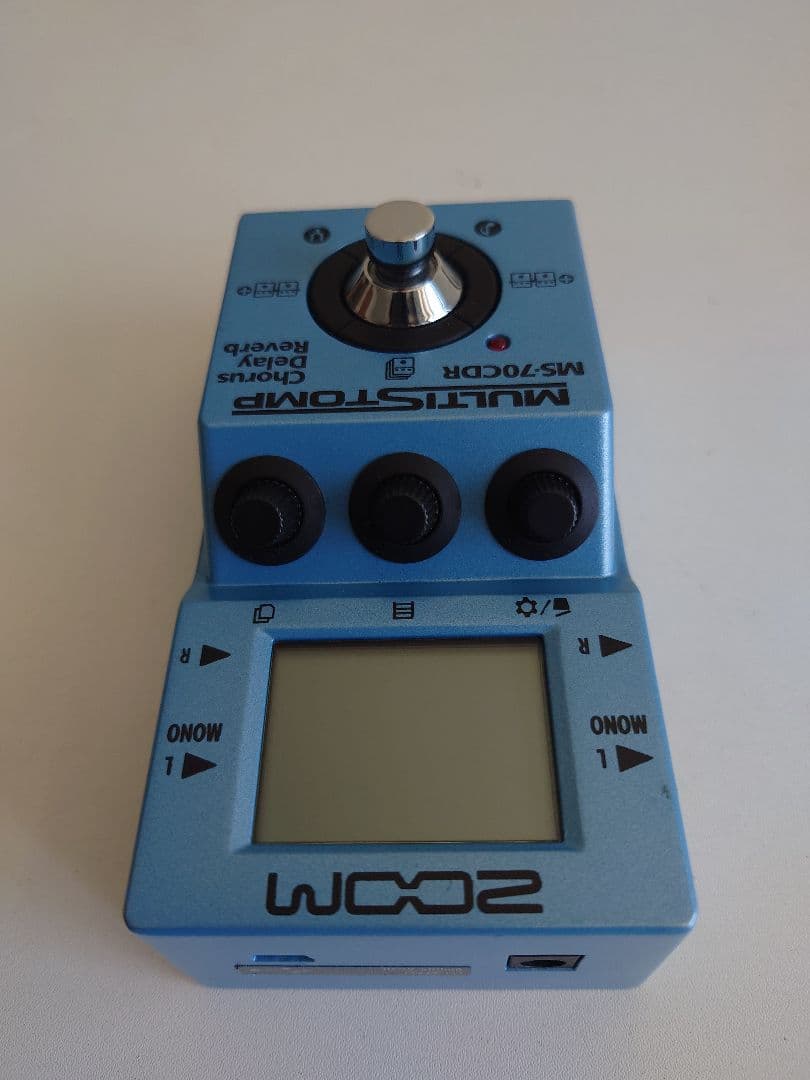 ZOOM MS-70CDR MULTI STOMP 中古品