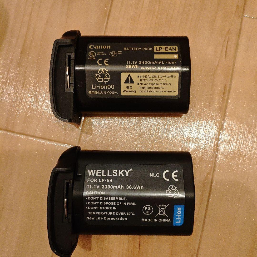 Canon EOS-1D X 本体 バッテリーCFカード2個付