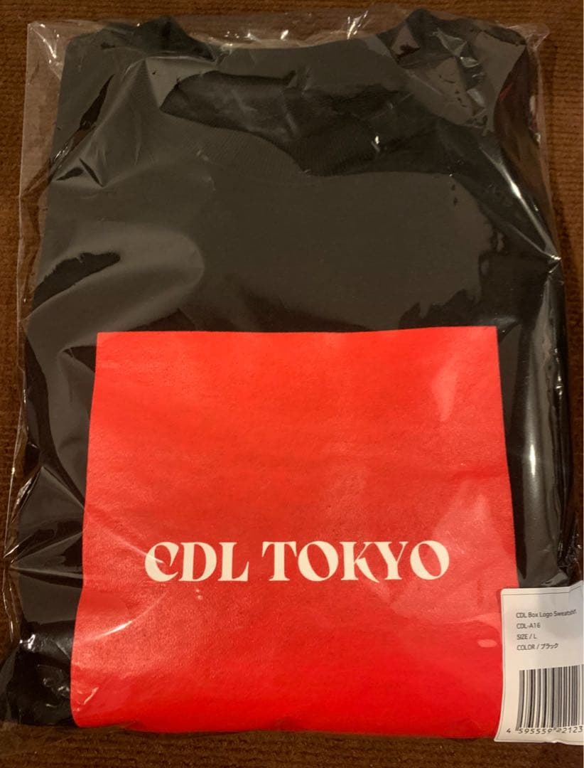 CDL TOKYO Box Logo Sweatshirt Lサイズ