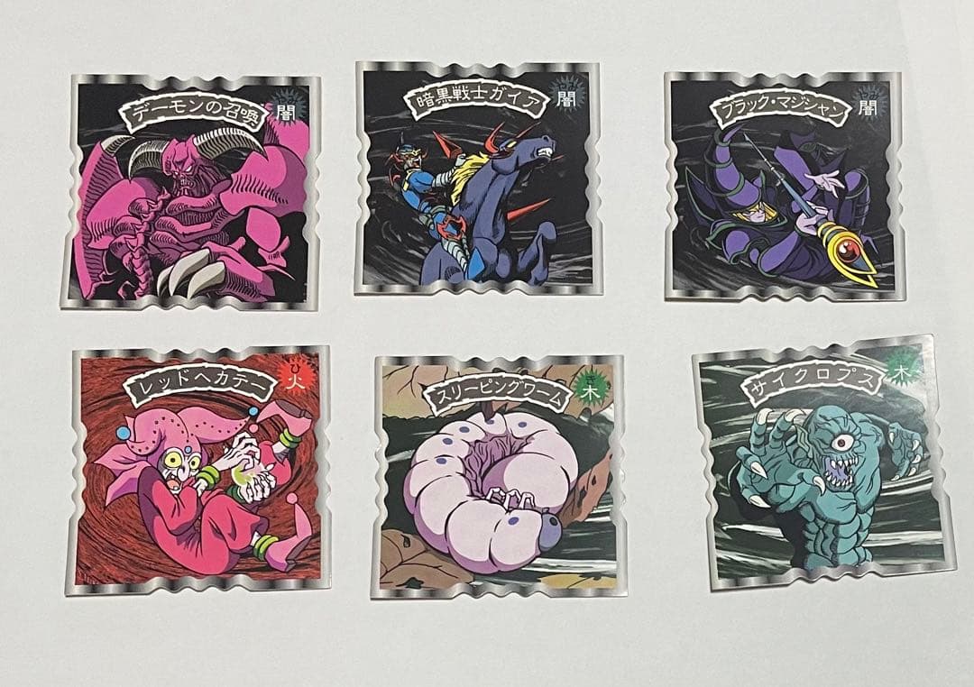 遊戯王　トップ製菓　ステッカー　50種類フルコンプリート