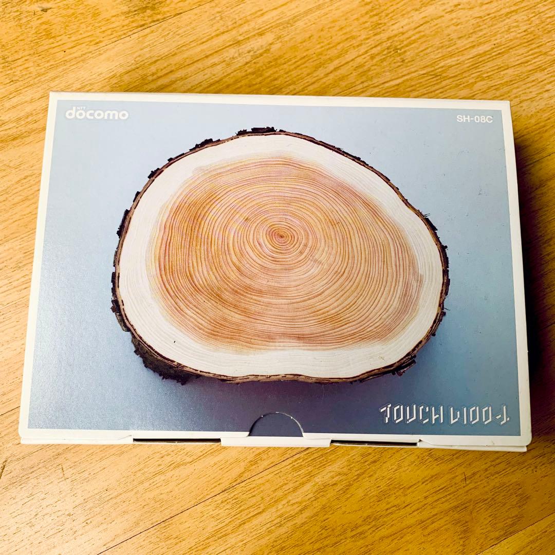 【ほぼ未使用品】　限定生産品　docomo TOUCH WOOD SH-08C