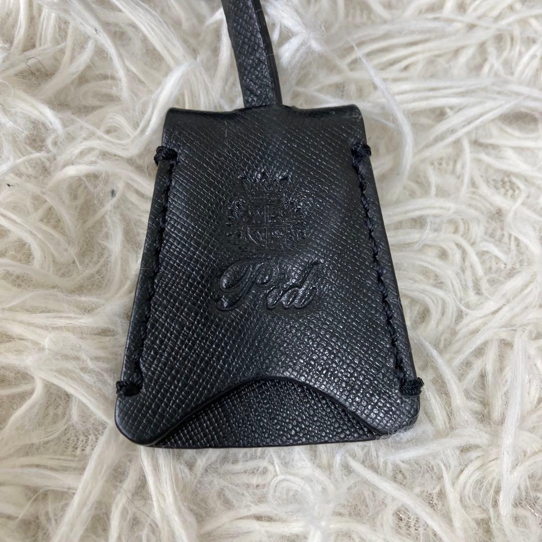 PID✨2way ブリーフケース　リュック　チャーム　ロゴプレート　A4 PC