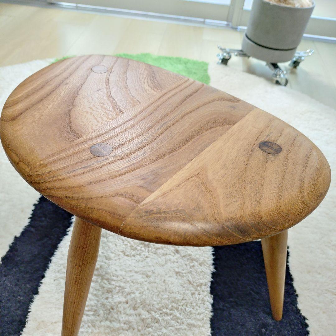 ercol サイドテーブル アーコール ペブルテーブル ローテーブル