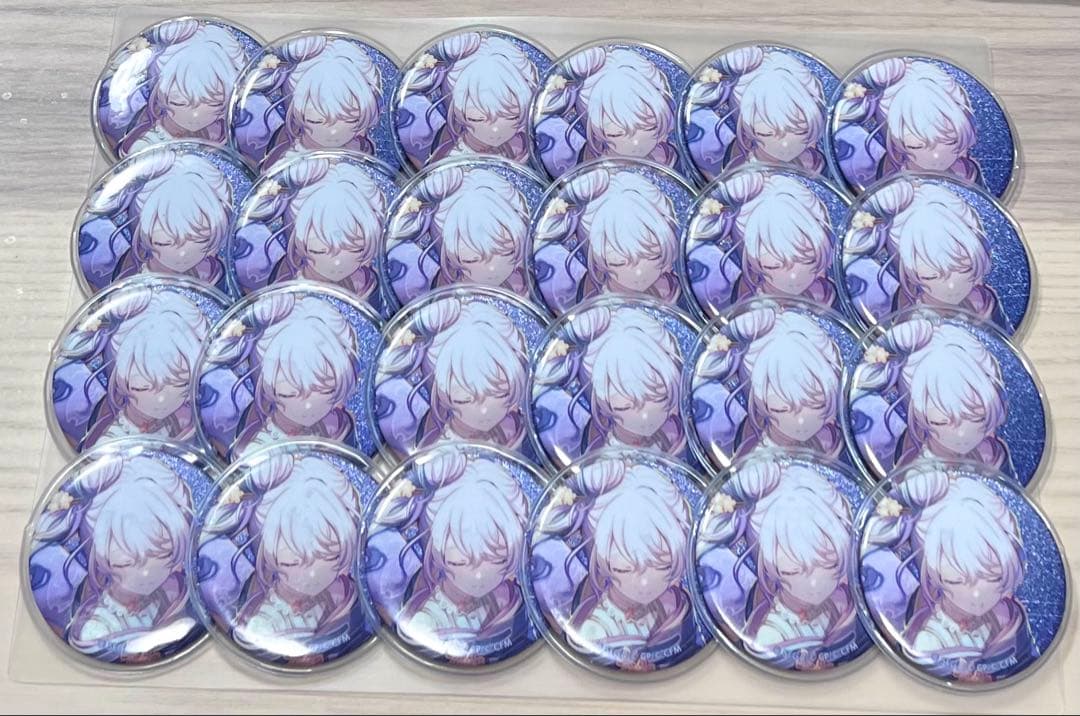 プロセカ グリッター缶バッジ 18c 初音ミク 24点