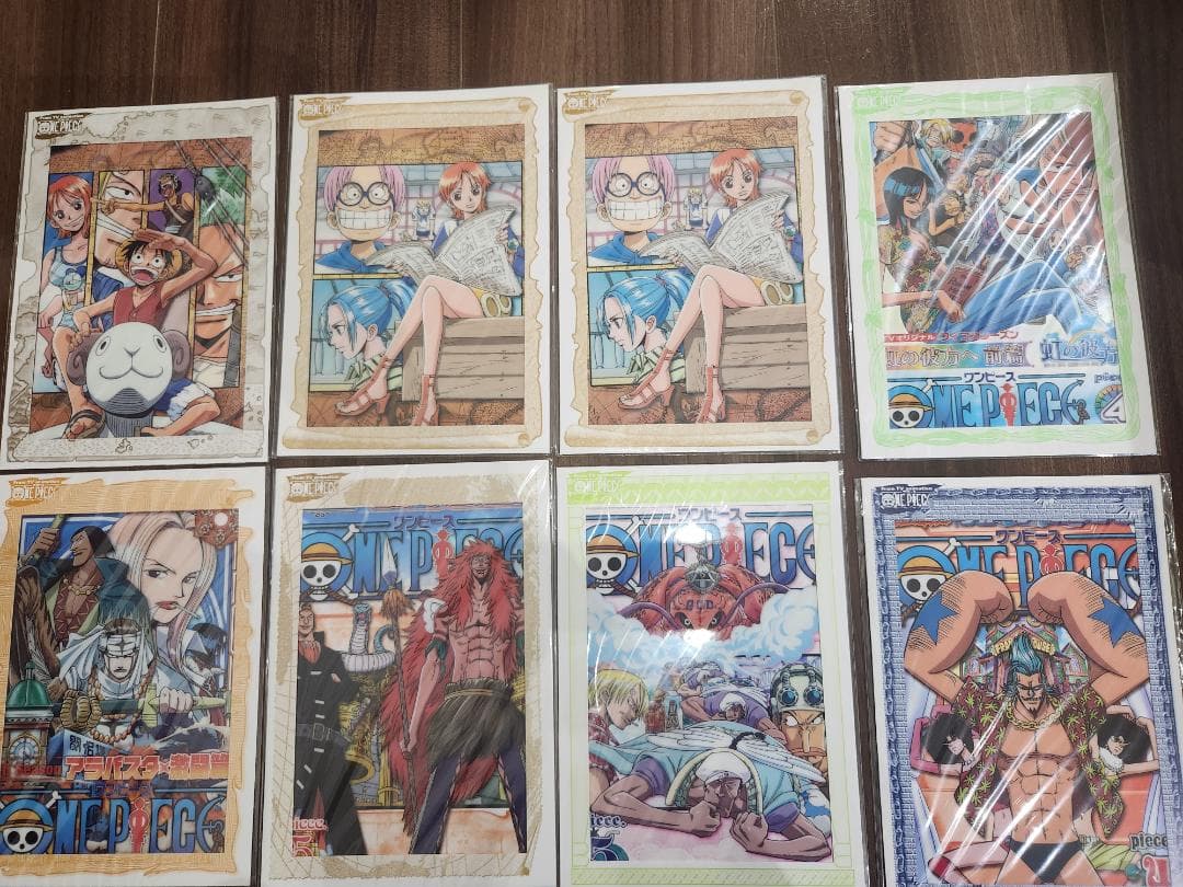 ワンピース DVD 特典 クリアカード 11種 12枚セット