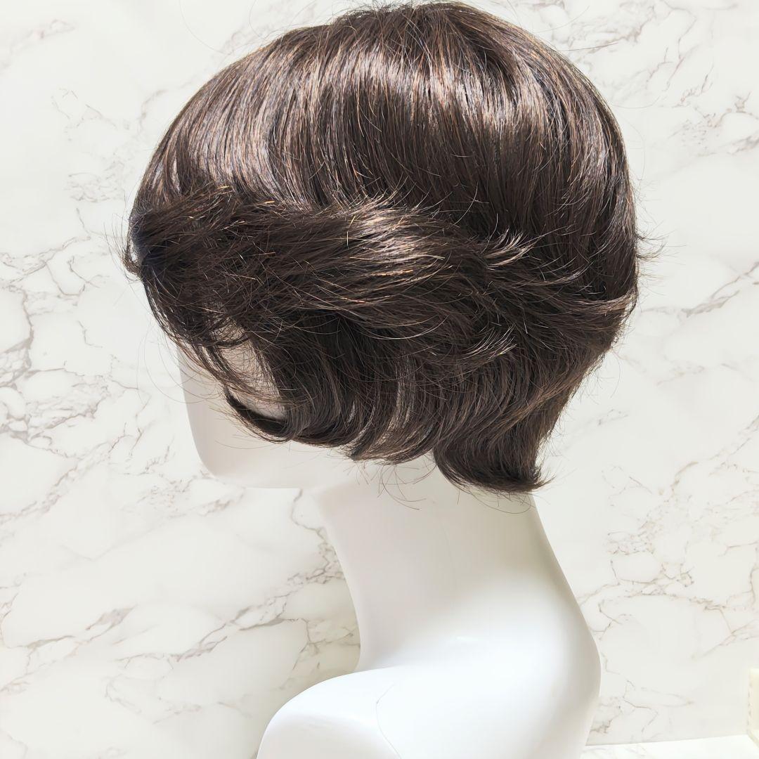 美品 ジュリアオージェALL WIG プリズムショートM ナチュラルブラウン
