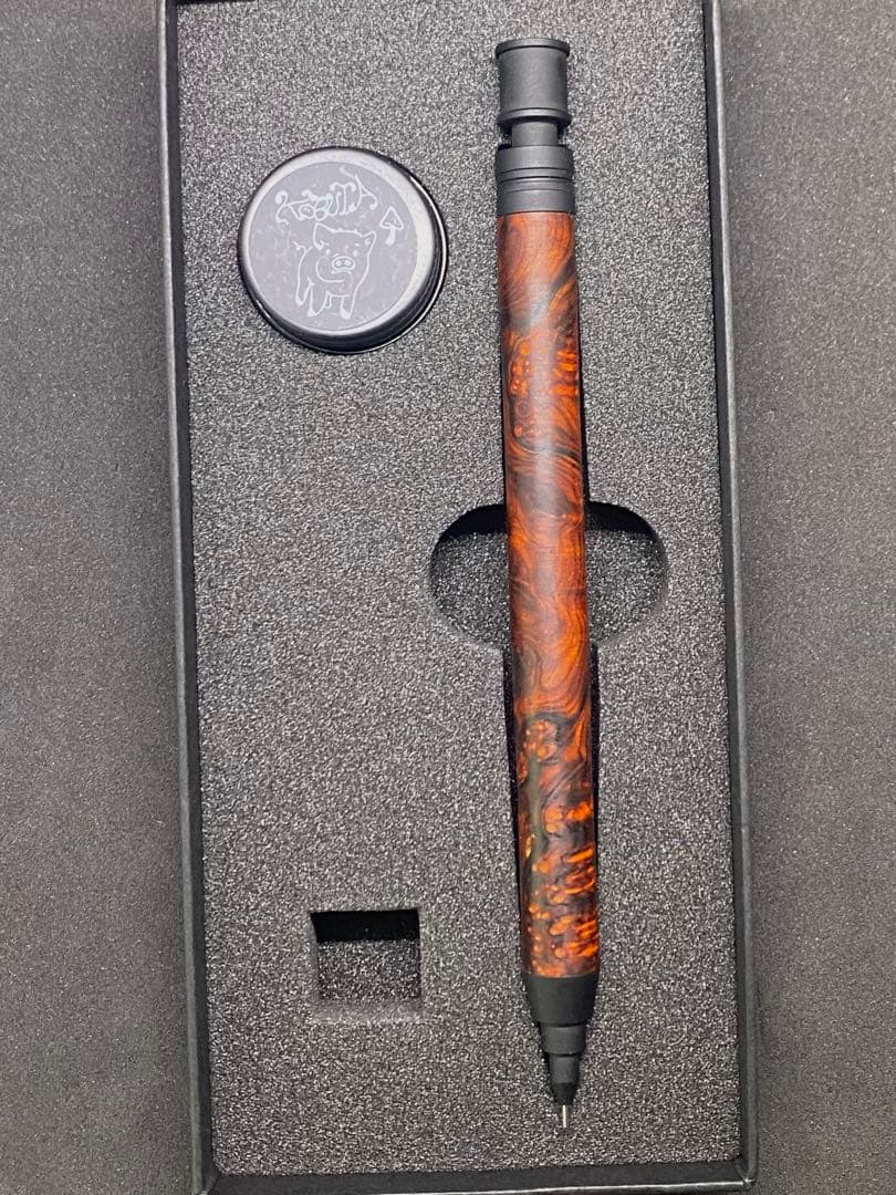 こぶた工房 シャープペンシル ココボロ瘤 極上 ブラック0.5mm