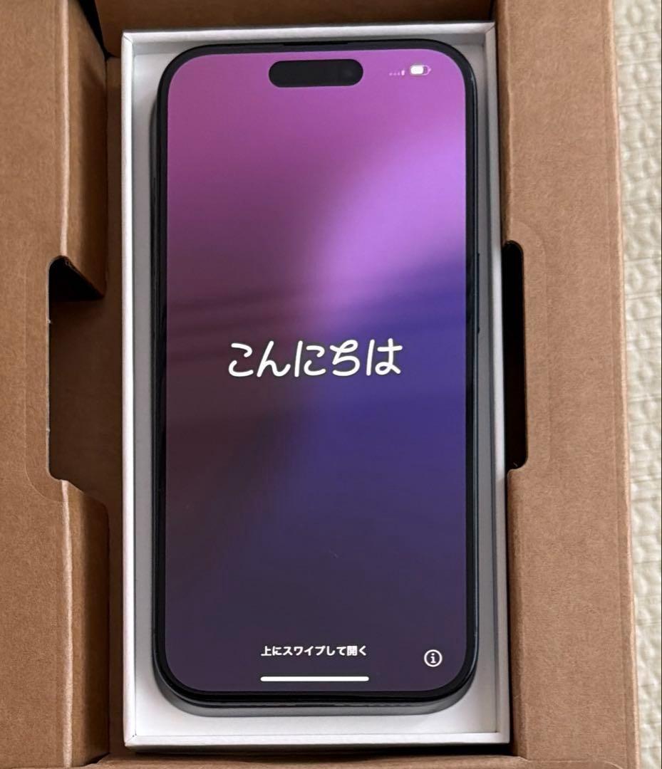 美品　Apple iPhone 15 Pro ブルーチタニウム 256GB