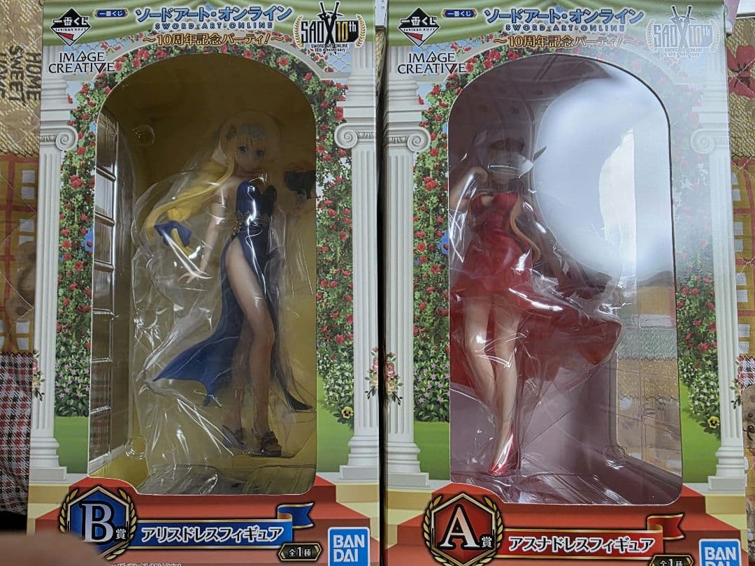 【断捨離】ソードアート・オンライン　アスナ　アリス　10周年記念　フィギュア