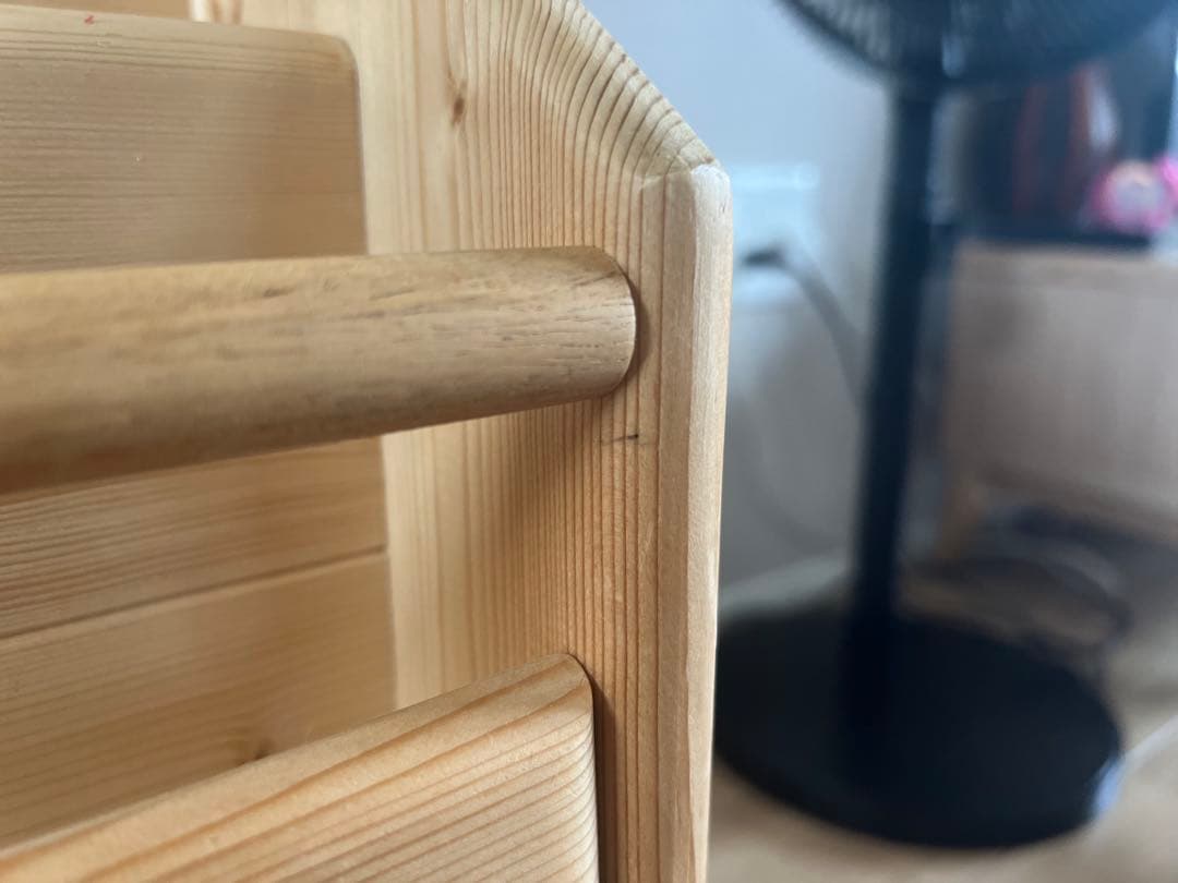 木製オープンシェルフ 3段　絵本棚　絵本ラック