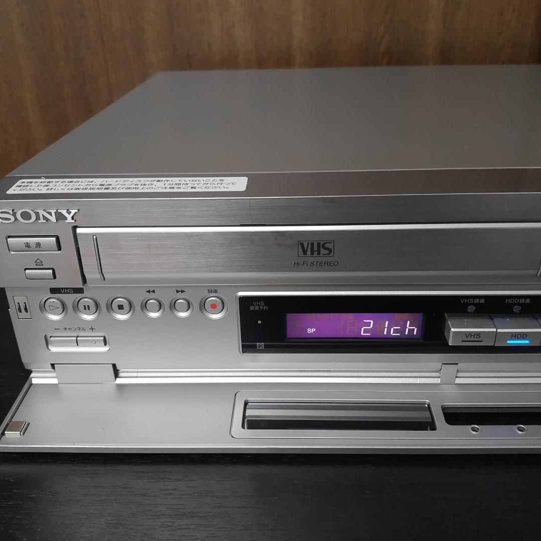 SONY　RDR-VH80　ソニー　HDD搭載VHSビデオ一体型DVDレコーダー