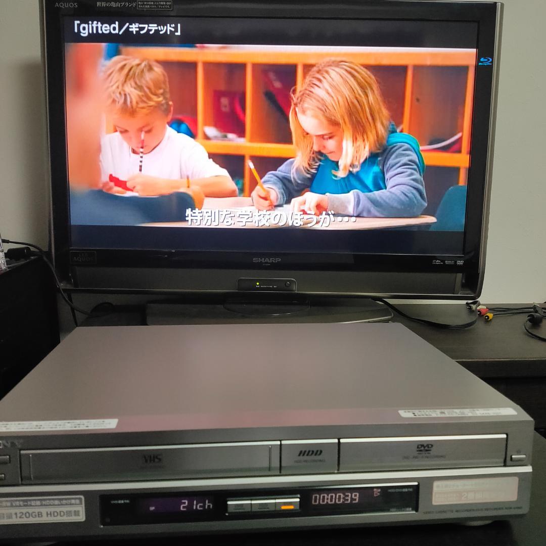 SONY　RDR-VH80　ソニー　HDD搭載VHSビデオ一体型DVDレコーダー