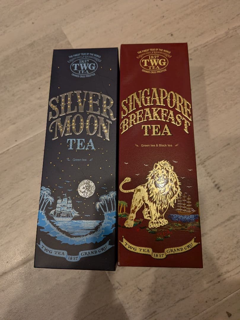 TWG シンガポールブレックファースト & シルバームーン 紅茶セット