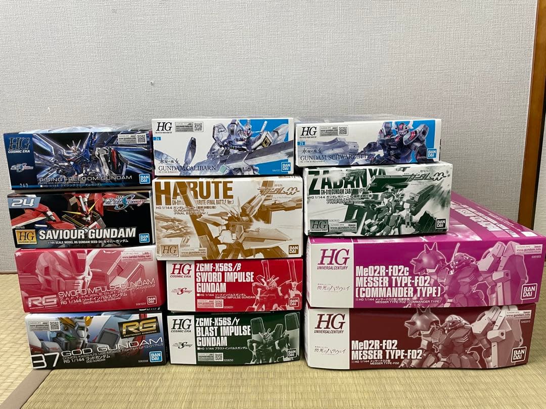 HG RG ガンプラ12点セット
