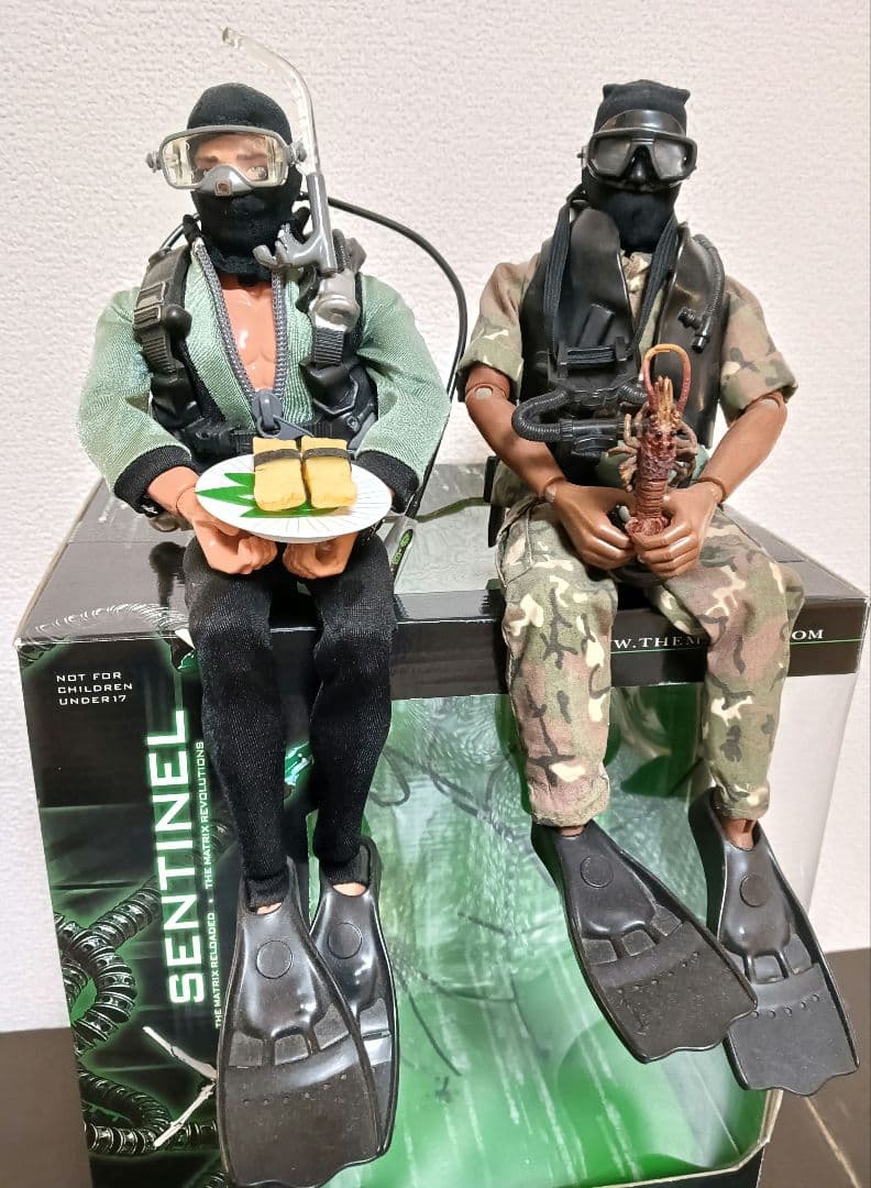 専用　GIジョー2体＆Hot Toys1体　計3体セット