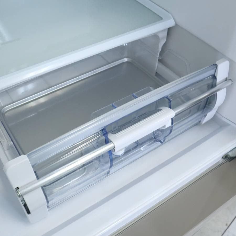 値下日立 375L 3ドア 冷蔵庫 R-S38JV(XN) 右開き シャンパン色